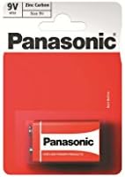 Panasonic Zinc Carbon Battery 9v (Card 1) (596531)