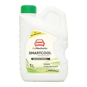 GoMechanic Smartcool Coolant Antifreeze Green Concentrate 1:3 for Passenger & Commercial Cars, 1L