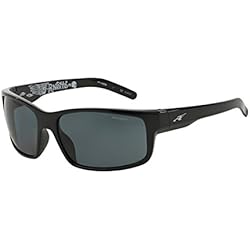 Arnette Fastball, Gafas de Sol Polarizados para Hombre, Negro, 62