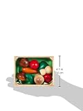 Happy People 45005 – Holzkorb mit Holzobst/Gemüse 13.5 x 10 x 6 cm, sortiert - 3