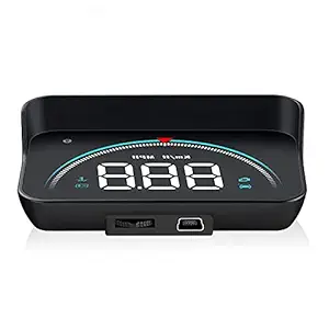 Ankeer Intelligent Heads Up Display Refitted Speedometer for Automobile Vehicle Heads Up Display Car Digital Speedometer
