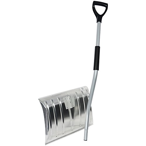 WOLTU 2 x Schneeschaufel Schneeschieber Schneeschippe Aluminium Schnee Schaufel 2751-2 - 4