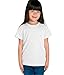 American-Elm Tshirt for Girl, Cotton Half Sleeve Round Neck Regular Fit Kids...