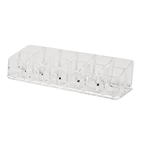 Gazechimp Acryl 12 Fächer Lippenstifthalter , Make-up Pinsel Box – Multifunktionell, Kosmetika Flaschen Aufbewahrungsbox - 8