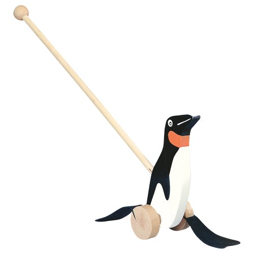 Bino Push-Along Penguin