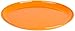 Price comparison product image Kinderzeug Polycarbonate Flat Dinner Plate (24 cm, Orange, Pack of 6)