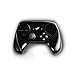 Produktbild atFoliX Steam Controller Skin "FX-Velvet-Black" Designfolie Sticker - Matte Oberfläche