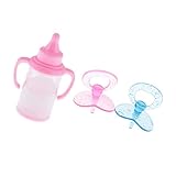 Kunststoff Babyflasche Schnuller Kinderzimmer Zubehör für Doll