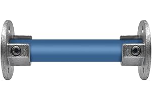 VILO VISIONS Rohrverbinder Temperguss Verzinkt Gerüstrohr Kupplungen T-Clamps® - TÜV geprüft (Fußplatte mit Einlage 2St. (U131), 26,9 mm (¾"))