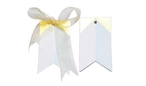Gilded triangle Gift Tags (Blue)