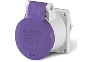Scame IEC309 – Base/S Incasso IEC309 IP44 2 poli 16 A 20 – 25 V 50/60Hz