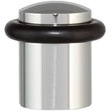 EVI Herrajes I-108 - Pack de 2 topes de puerta, acabado brillo (acero inoxidable)