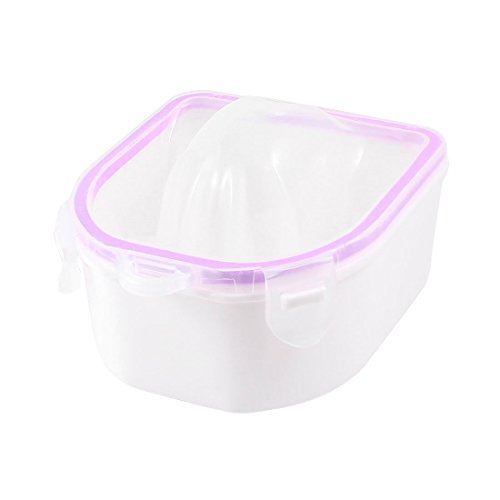 Sourcingmap Nail Art Hand Tips Powder Remove Salon Manicure Wash Soak Bowl Tool