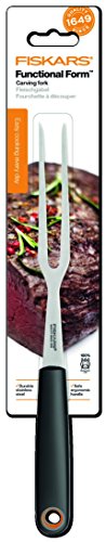 Fiskars Fleischgabel, 28 cm, Rostfreier Stahl/Kunststoff, Functional Form, Schwarz/Orange, 1014192 - 2