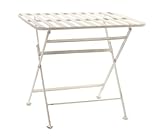 Mesa de forja plegable. Mesa de forja Plegable en Color Gris, Uso Exterior o Interior.