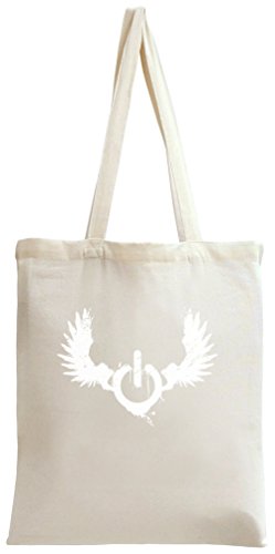Preisvergleich Produktbild Power Button Wings Tote Bag