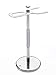 Quality Shaving Razor and Shaving Brush Stand.Chrome Finish