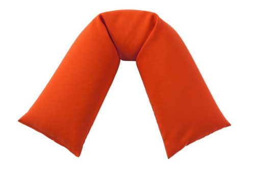 Seitenschläferkissen 'Budget' orange 130 x 30 cm