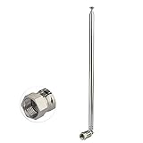 Paquete: 1x DAB Antena FM + 1x3.5MM Adaptador + 1xF Hembra a TV hembra Adaptador