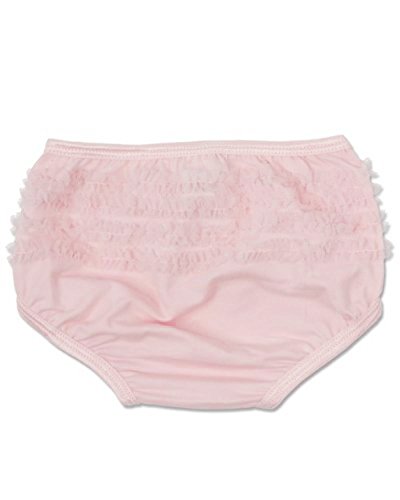 Max and Tilly 12-18 months Baby Girl Traditional Cotton Frilly Bottom Knickers / Bloomers Pink