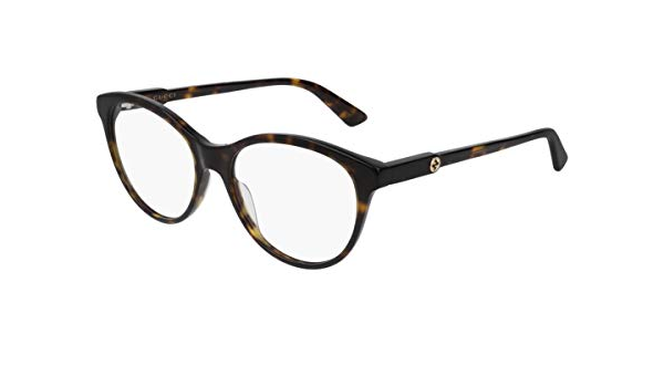 Gucci Montatura Occhiali Vista Uomo GG0486O Colore 002 Calibro 54/17 :  Amazon.it: Moda