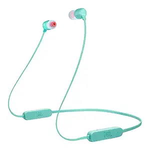 JBL Tune 165BT by Harman Wireless Bluetooth in Ear Neckband Headphone with Mic (Teal)