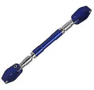 Gear Up Universal Adjustable Motorcycle Handlebar/Handle Rod Cross Bar for Royal Enfield Himalayan (Blue)