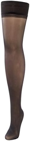 Levante New Suede Matte Opaque Hold Ups-Black-Medium