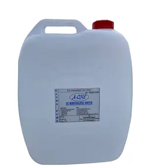 A-ONE Demineralization Water For Inverter Battery Pure H2O Water (5 Ltr.)