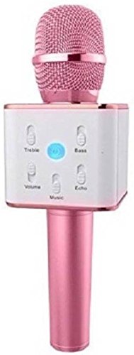 Webilla Q7 Mic Connecting with Bluetooth Handheld Wireless Karaoke Mic Inbuilt Speaker for Singing & Conferencing Microphone(Multicolour) RS.899 (55.00% Off) - Amazon Webilla Q7 Mic Connecting with Bluetooth Handheld Wireless Karaoke Mic Inbuilt Speaker for Singing & Conferencing Microphone(Multicolour) RS.899 (55.00% Off) - Amazon