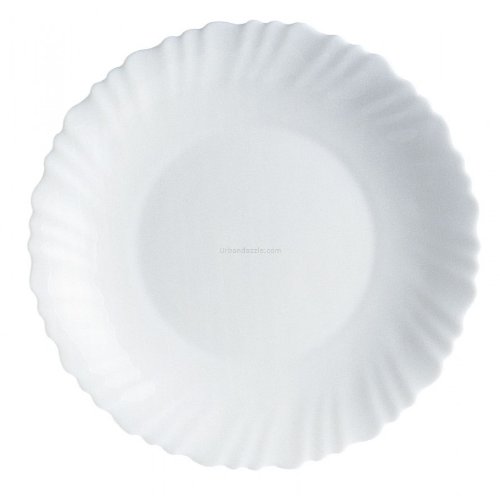 Luminarc Feston White Plate