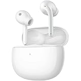 Xiaomi Buds 3 (Gloss White), Connessione Bluetooth 5.2, Fino a 32 Ore di Durata, Cancellazione del Rumore fino a 40dB, Resist