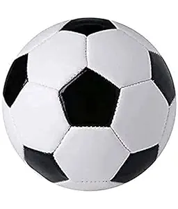 A1VK Sports High Performance Rubber Moulded Football Size 5 (Multicolor) Football (Red,Black and White), 1 to 8 Year Kids