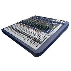 SOUNDCRAFT SIGNATURE 16 Console Analogique 16 Voies Noir