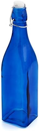 Quid colortonic Bottle 0.5 L square 7x7x28 cm blue