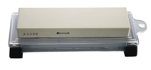 Japanischer Abziehstein, Körnung 1000 und 3000, Kunststoffsockel