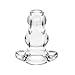 Produktbild Perfect Fit Double Tunnel Plug Medium Clear