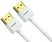 Produktbild PureLink ProSpeed Series PS1700-02 - SuperThin High Speed HDMI Kabel mit Ethernet Kanal (HDMI-A Stecker beidseitig) - 2m - weiß