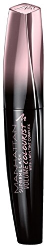 Manhattan Supreme Lash Volume Colourist Mascara, Farbe 1010N, schwarz, 1er Pack (1 x 11 ml)