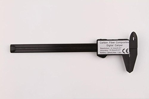 ESAILQ 150mm / 6inch LCD Digital Elektronisches Carbon Fiber Vernier Messschieber Micrometer - 3