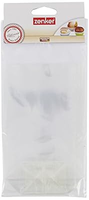 Zenker 4346150 Sachet de Biscuit Plastique Transparent 11,5 x 19 x 0,1 cm