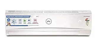 Godrej 2 Ton 3 Star Inverter Split AC (Copper, Anti Bacterial Filter, 2019 Model, AC 2T GIC 24LTC3-WSA Split 3S, White)