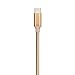 Produktbild Onite Geflochtene dauerhafte USB-Typ C bis C Neue MacBook Pro Ladekabel, zertifiziert Max bis 4.6A 87W 2M (Gold)