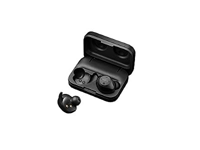Jabra Elite Sport True sans fil Bluetooth étanche Écouteurs Fitness et course à pied avec moniteur de fréquence cardiaque et de l'activité Avancees étui de chargement avec des 13.5hrs Vie de la batterie – Noir