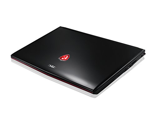 MSI GP72 6QE Leopard Pro 17 3-Inch Notebook  Black  -  i7-6700HQ  8 GB RAM  1000 GB HDD SDD  Windows 10 