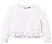 Jean Bourget Baby Girls 0-24m CARDI TRICOT F Plain Cardigan, White, 0-3 Months (Manufacturer Size: 1 Months)