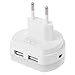Produktbild Light Control Nachtlampe LED-Nachtlicht mit Dual USB Wall Charger Stecker