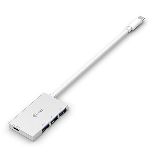 i-tec USB-C 3-port HUB, 3x USB 3.0, 1x USB-C Power, silber - 4