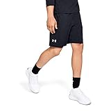 Corto Under Armour UA Launch Sw 9\'\' Short Pantalón Corto, Hombre, Negro Black/Reflective 001, M