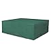Produktbild SONGMICS Schutzhülle für Gartenmöbel, 200 x 160 x 70 cm, Abdeckeplane für Tisch und Stühle, Outdoor, wasserdicht, rechteckig, Grün GFC91L